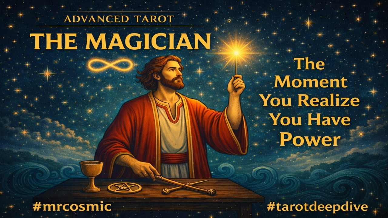 The Magician: The Moment You Realize You Have Power ✨ #mrcosmic thumbnail