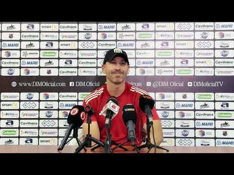 [Reacciones DIM 🎙️🔴🔵] El DT Sebastián Botero previo al juego ante Cusco F.