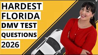 Florida Hardest DMV Questions 2026 — 40 Test Questions That Trick Most Drivers