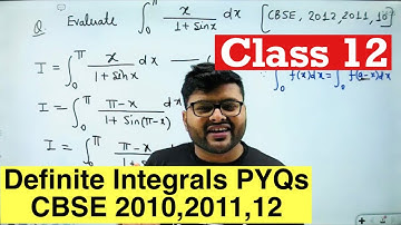 Definite Integrals  Important  Question  I Imp Previous Years Question I Class 12 Math I Ashish Sir