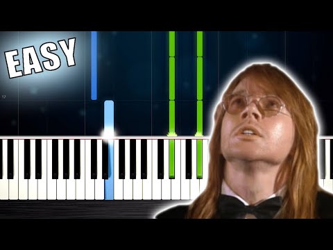 Guns N' Roses - November Rain - Easy Piano Tutorial By Plutax