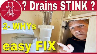 Whats That Stinky Smell In My Drain Drain Odor Fix