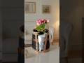 Tissue Holder from Recycle Cardboard and Skewers