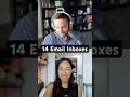 14 Email Inboxes 💀#email #organization #productivity #inbox #podcast
