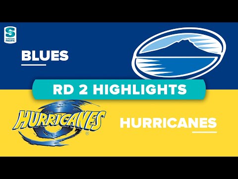 Super Rugby Pacific | Blues v Hurricanes - Round 2 Highlights