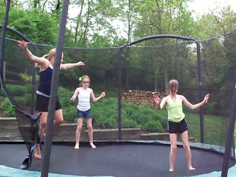 tik tok on the trampoline - YouTube