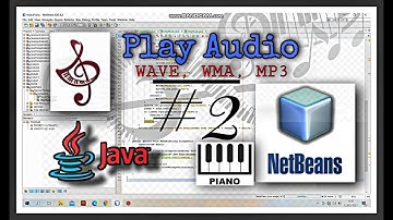 Play Audio MP3 WAV di Java Netbeans part2 (Piano 1-7)