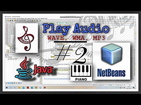 Play Audio MP3 WAV di Java Netbeans part2 (Piano 1-7)