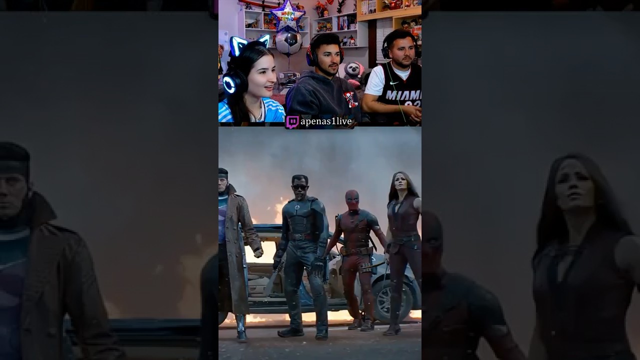 Deadpool tem uma nova equipe? #react #deadpool #shorts