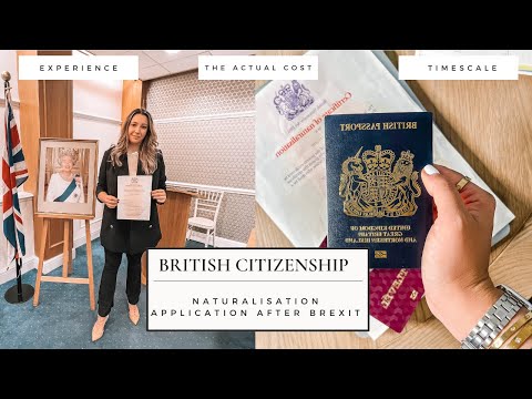 How I got British Citizenship and a British Passport 2022 | NATURALISATION APPLICATION AFTER BREXIT