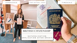 How I got British Citizenship and a British Passport 2022 | NATURALISATION APPLICATION AFTER BREXIT screenshot 5