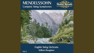 String Symphony No. 9 in C Major, MWV N9: I. Grave - Allegro