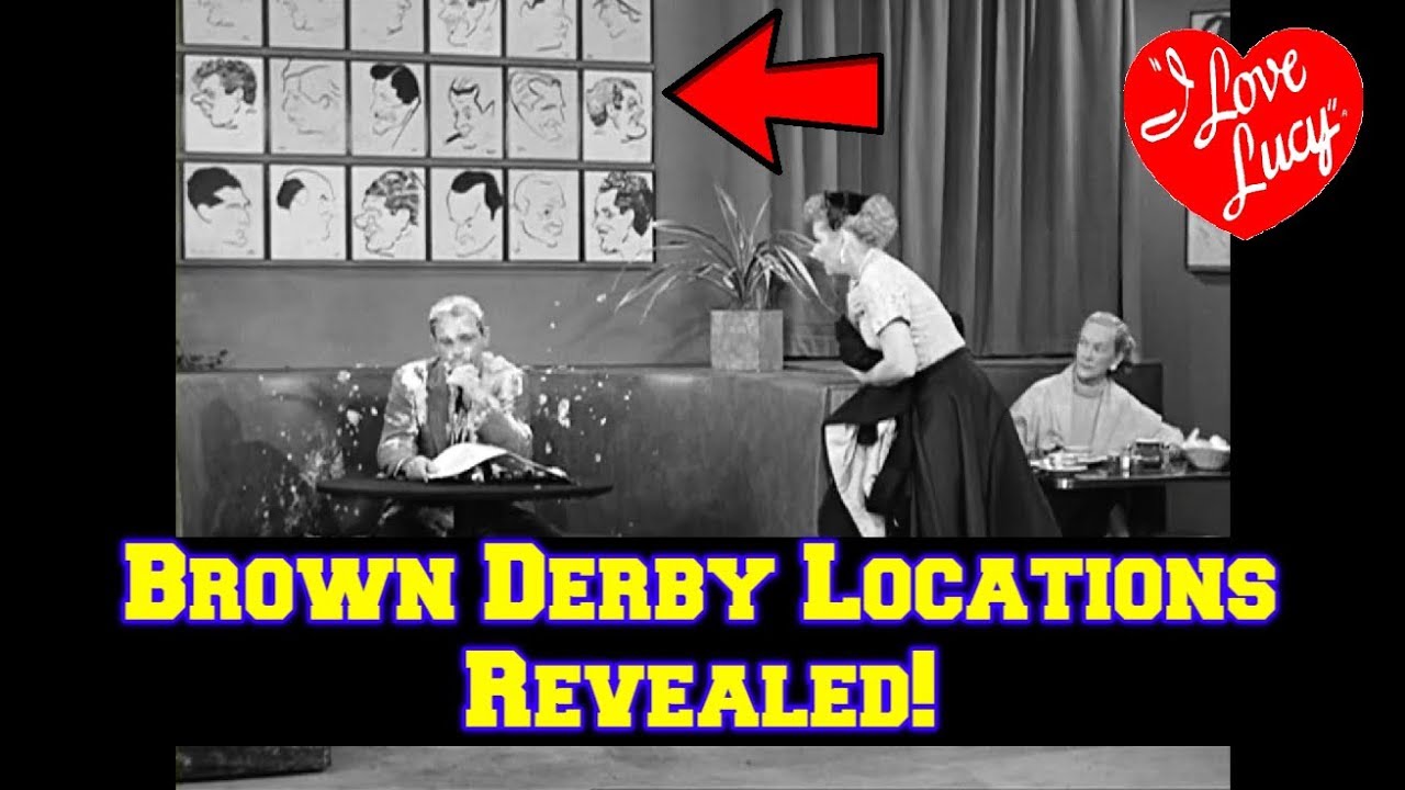 BEFORE & AFTER--I Love Lucy-The Brown Derby Location Revealed! How does it look NOW?