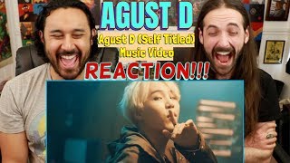 AGUST D | "Agust D" Music Video - REACTION!!!