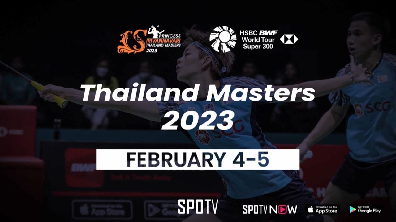 LIVE Thailand Masters 2023 di SPOTV