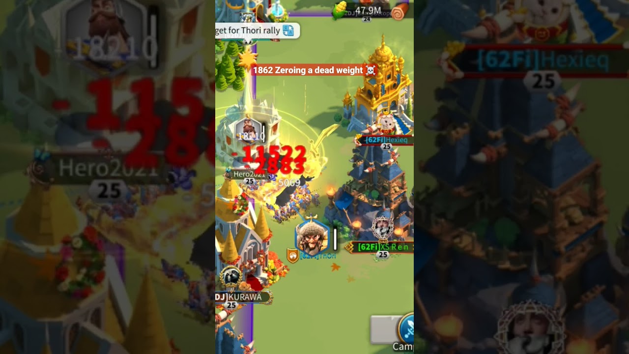 1862 zeroing dead weights ☠️! 