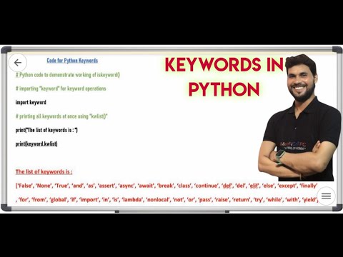 Keywords in Python
