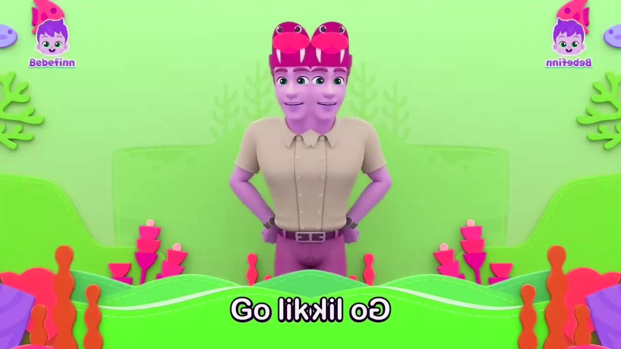 Walrus..walrus how do you move?? color effect||Bebefinn Effects 