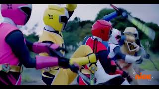 POWER RANGERS SUPER NINJA STEEL - Team Up Custom FANMADE Morph