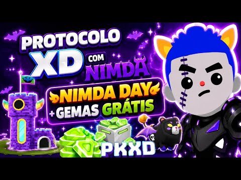 XD PROTOCOL WITH NIMDA! 💜 NIMDA DAY + 1ST PART OF THE FREE GEM CODE IN PK XD!
