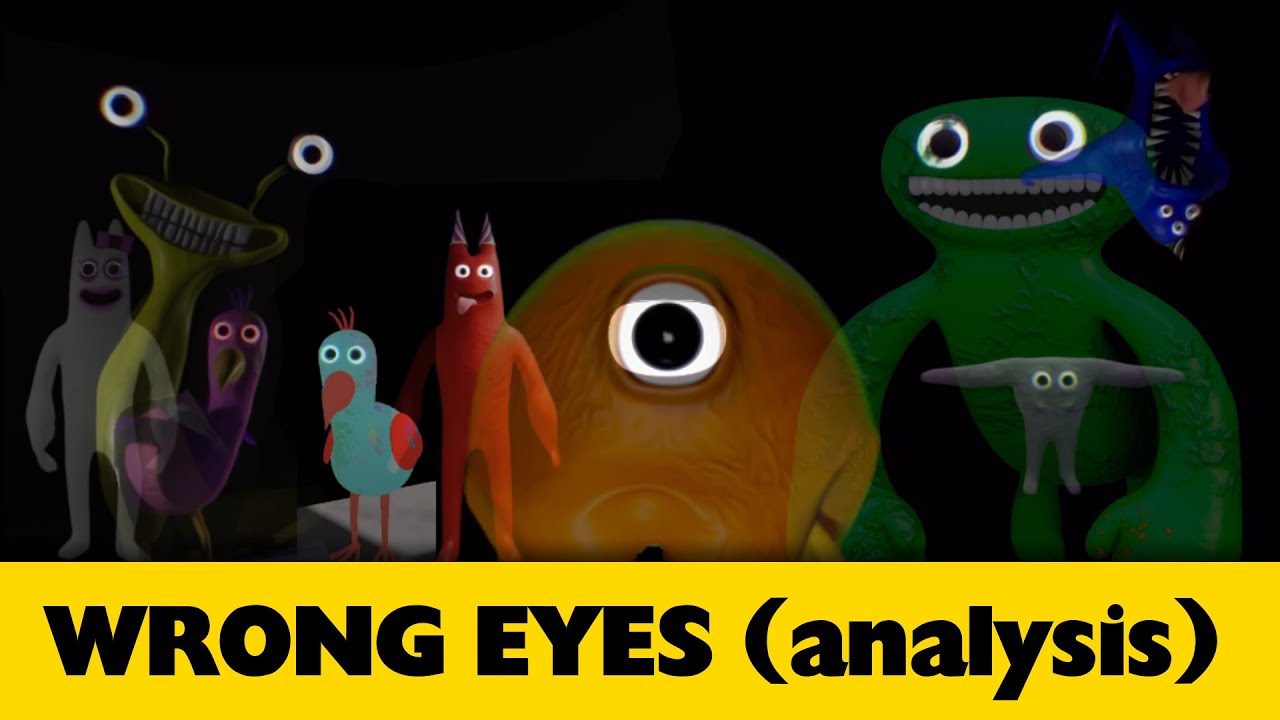 That's who owns the eyes — Analys the trailer for Garten of Banban