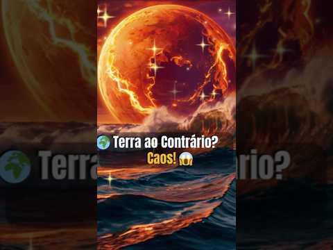 🌍 O Que Acontece se a Terra Girar ao Contrário? 😱