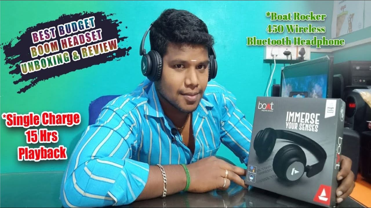 Boat Rockerz 450 Bass 🎧/ Best Bluetooth 