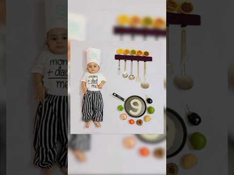 Creative Baby Milestone Photo Ideas 11 Unique Monthly Themes Using Everyday Items