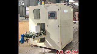 Automatic high speed 2 channels paper roll log saw cutting machine