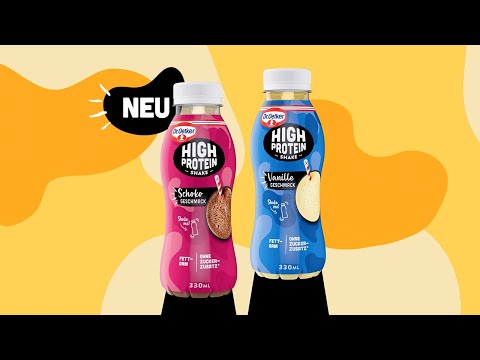 Dr. Oetker High Protein Shakes 6"