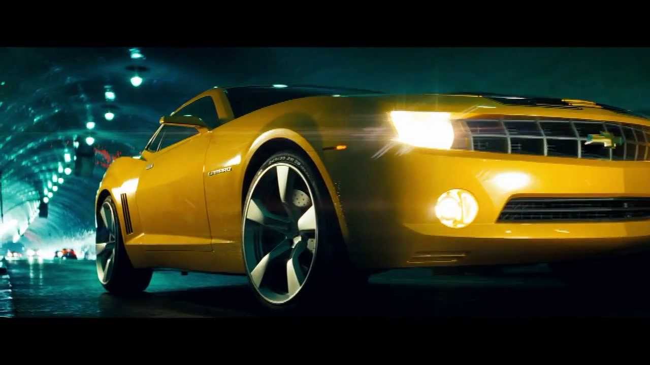 Transformers - Bumblebee transforms into new Camaro, whole clip, HD 720p -  YouTube