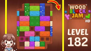 Wood Block Jam Level 182 Solution Walkthrough