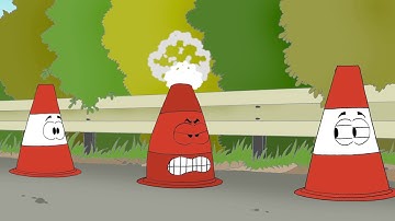 THE TRAFFIC CONES, THE DESERT ROAD