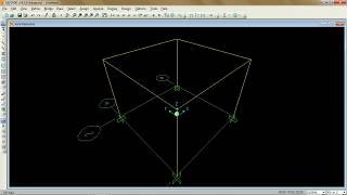 SAP TUTORIAL #1 - 1 ROOM BUILDING MODELING & ANALYSIS, BUILDING ANALYSIS, SOFTWARE ANALYSIS