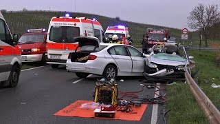 Schwerer Unfall Fordert 4 Verletzte Großeinsatz Auf Der K4170 Bei Rauenberg