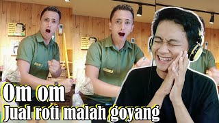 VIRAL Tiktok Ly Black om om roti sambil goyang