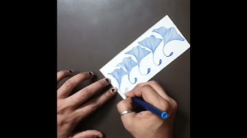 @Zentangle Shortvideo // @Tangle Pattern