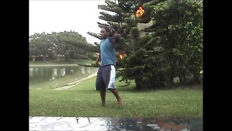 Birthday Burn - Fire Poi