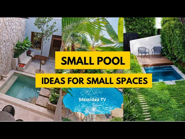 Creative Small Pool Design