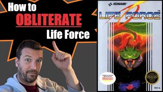 WE DON'T NEED A CODE! - Life Force NES Complete Walkthrough