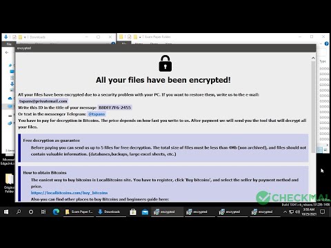 AppCheck Anti-Ransomware : Phobos Ransomware (.id[{Random}-2455].[tspans@privatemail.com].google)