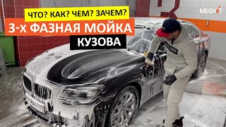 картинка: Трехфазная мойка кузова - Что? Как? Чем? Зачем? | MEGVIT