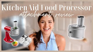 KitchenAid Food Processor Attachment w Commercial Style Dicing Kit Review & Demo + Hash Brown Recipe