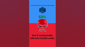 Would you press the button? (Minecraft Edition) Part 77 #Shorts #WouldYouRather #Gaming