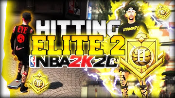 I HIT ELITE 2 ON NBA 2K20!! HOVERBOARD + BEST CUSTOM SHIRT!