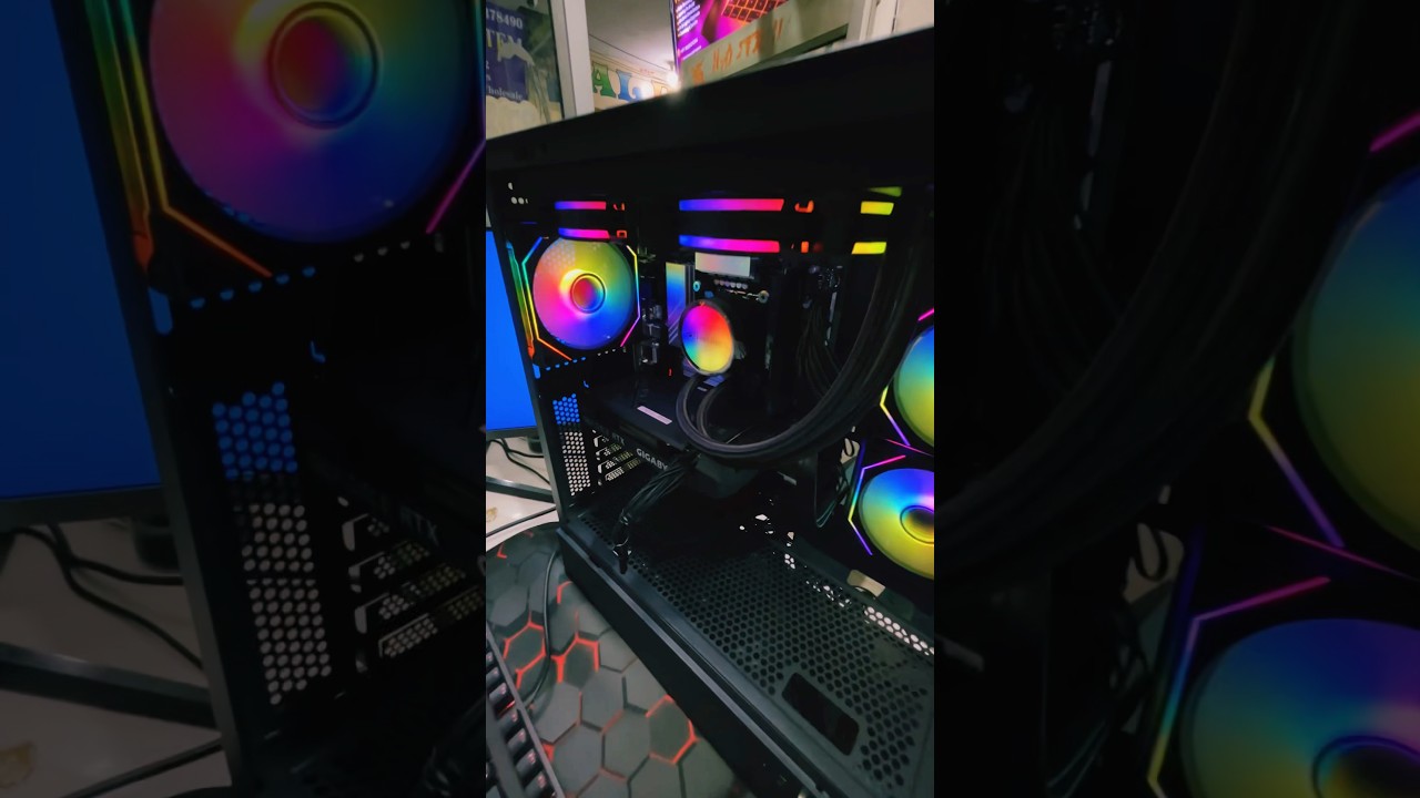 New Treading PC BUILD WITH ZEBRONICS 24inch monitors 