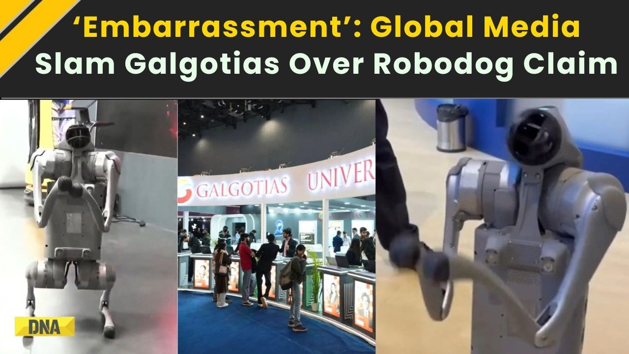 AI Summit: Global Backlash Over Galgotias’ Chinese Robodog Claim | Galgotias AI Summit Row