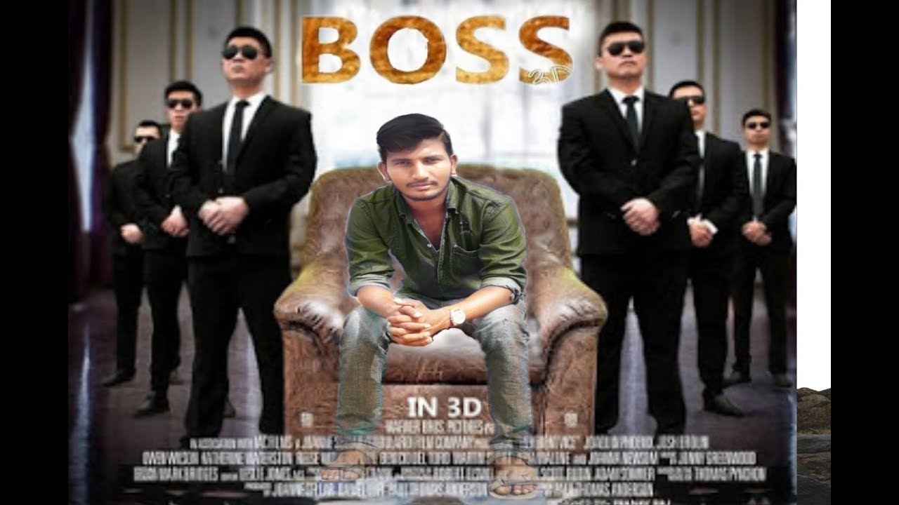 Boss movie poster editing in Picsart editing tutorial