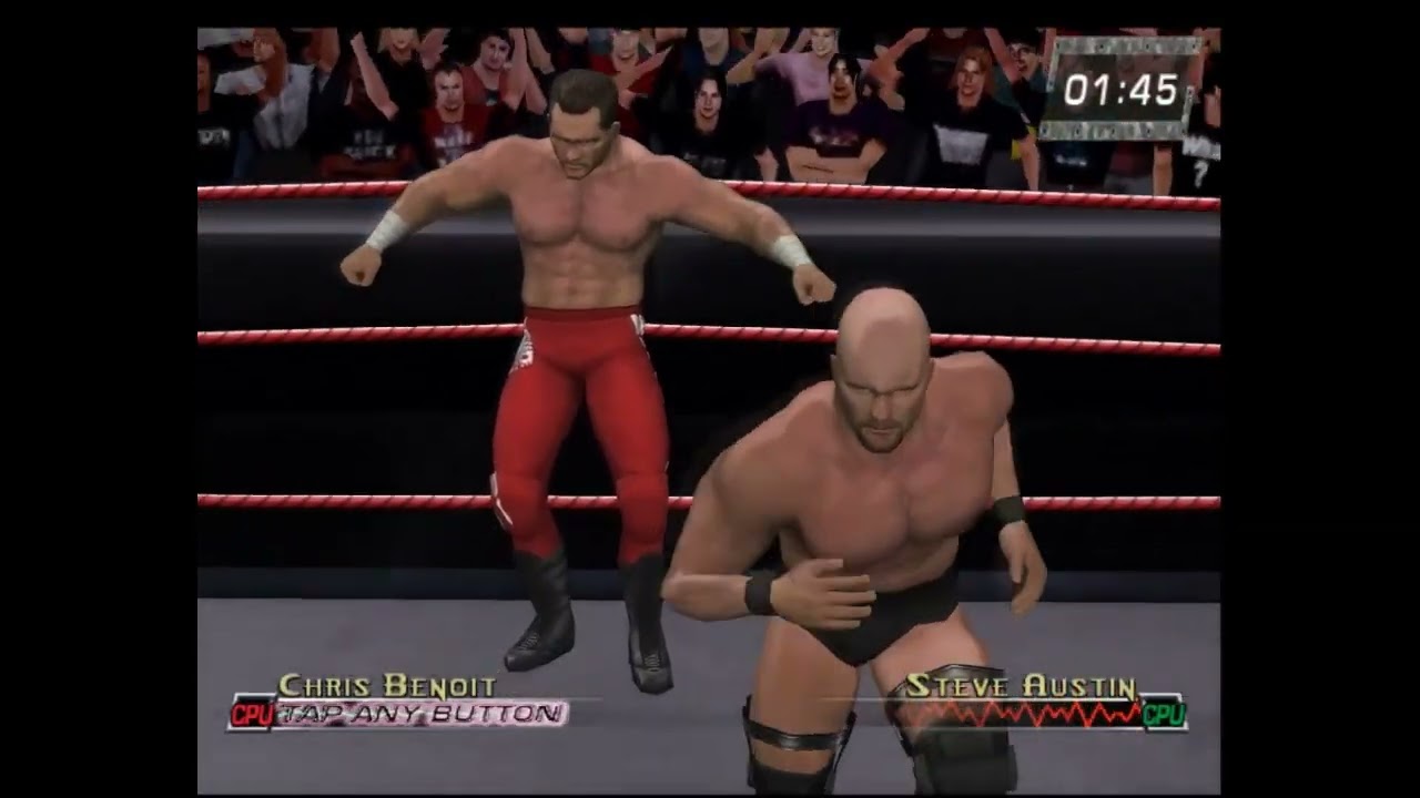 'Stone Cold' Steve Austin vs Chris Benoit [Monday Night Raw] [Raw 2]