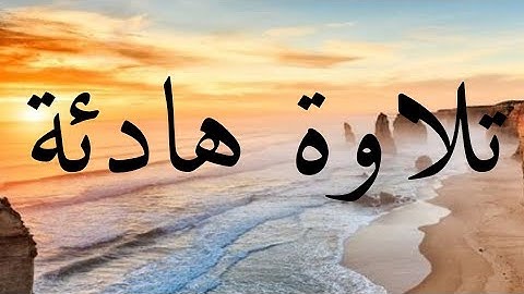 تلاوة هادئة تريح القلب والعقل 💜 حالات واتساب ||القارئ ياسر الدوسري